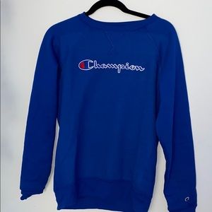 Champion blue, Authentic athletic wear, USA small